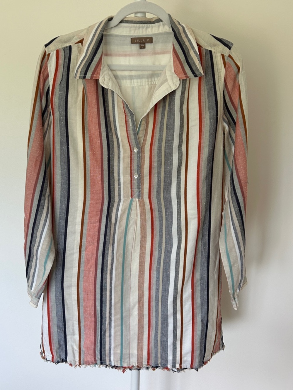 Striped mini dress